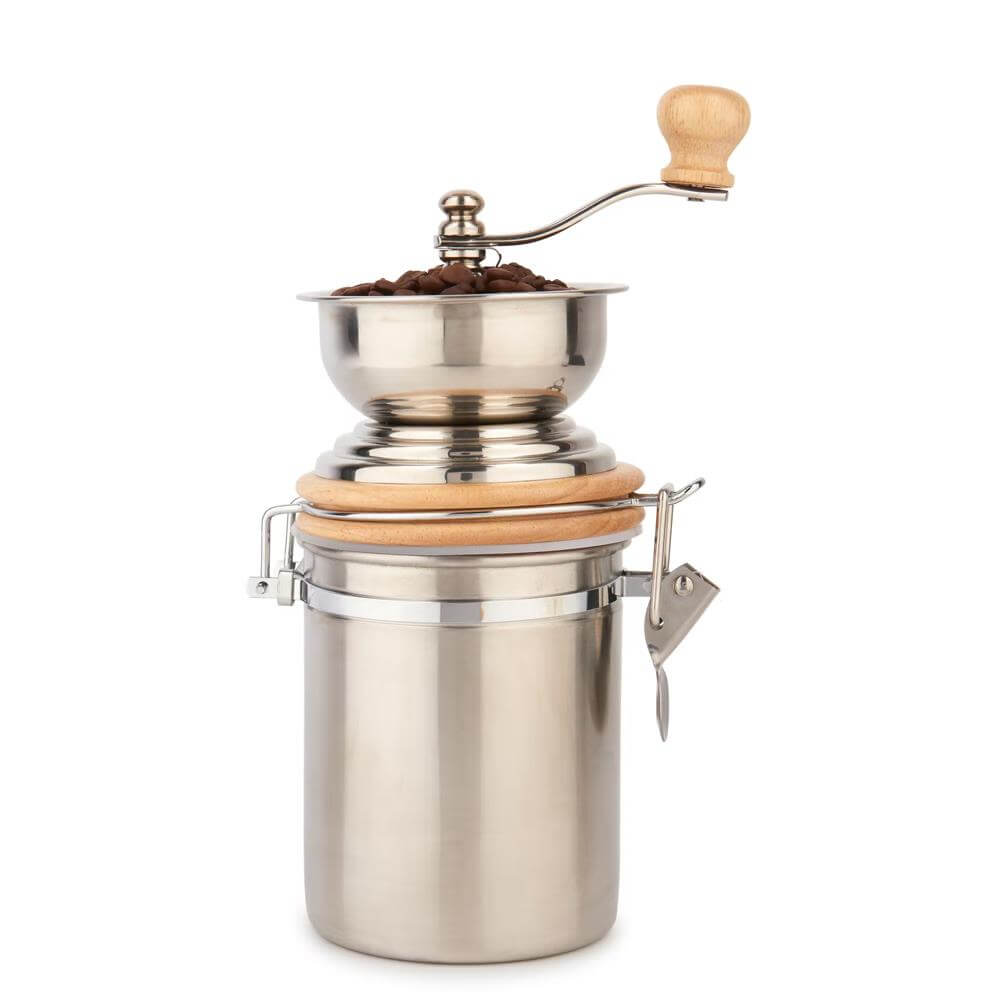 La Cafetiere Manual Stainless Steel Coffee Grinder